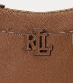 New collection LAUREN RALPH LAUREN CAMERYN PEBBLED LEATHER LARGE CROSSBODY BAG