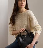 New Collection LAUREN RALPH LAUREN MARCY SMALL SATCHEL BAG