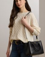 New Collection LAUREN RALPH LAUREN MARCY SMALL SATCHEL BAG