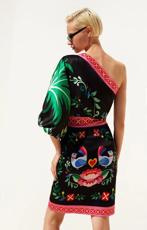 Clothes TWINS FANTASY ONE SHOULDER DRESS