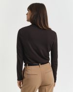 New collection GANT SEAMLESS BUTTONED LONG SLEEVE POLO SHIRT