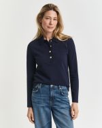 New collection GANT LONG SLEEVE PIQUE POLO SHIRT