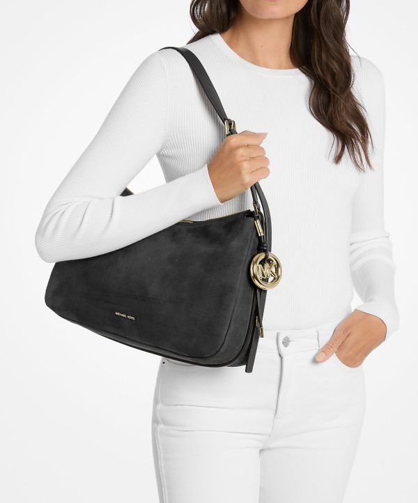 New collection MICHAEL KORS NOLITA MEDIUM NUBUCK CONVERTIBLE SHOULDER BAG