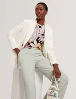 New collection TED BAKER SAALMA PRINTED FITTED TEE