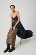 New collection AVANT GARDE FAUX LEATHER TOP