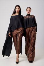 New Collection AVANT GARDE LACE SHOULDERS TOP