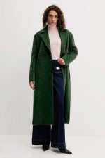 New Collection TWINSET DEEP FOREST COAT