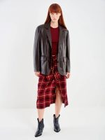 New Collection VICOLO REAL LEATHER BLAZER