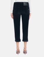 New collection DONDUP KOONS LOOSE FIT TROUSERS IN COTTON AND LYOCELL VELVET