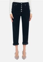 New collection DONDUP KOONS LOOSE FIT TROUSERS IN COTTON AND LYOCELL VELVET