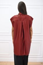 New collection C KONTOVA METALLIC SHIRT DRESS