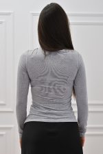 New Collection C KONTOVA ZIP TOP GREY