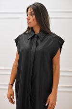 New collection C KONTOVA METALLIC SHIRT DRESS