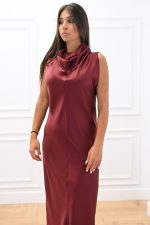 New Collection C KONTOVA HIGH NECK DRESS