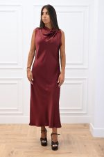 New Collection C KONTOVA HIGH NECK DRESS