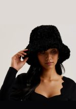 New collection TED BAKER FLUFFYI FAUX SHEARLING BUCKET HAT