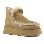 New collection MOU MINI ESKIMO PLATFORM BOOT SPECIAL LEATHER