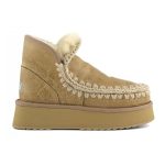 New collection MOU MINI ESKIMO PLATFORM BOOT SPECIAL LEATHER
