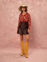 New collection WE ARE OVERSIZED CHIFFON SHIRT