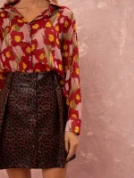 New collection WE ARE OVERSIZED CHIFFON SHIRT