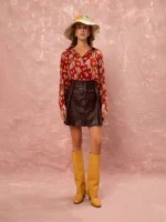 New collection WE ARE OVERSIZED CHIFFON SHIRT