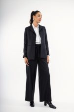 New collection OPEN FASHION STRIPED PANTS WITH BELT