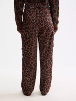 New collection SCOTCH & SODA FAYE HIGH RISE TAPERED LEG SATIN CARGO PANT