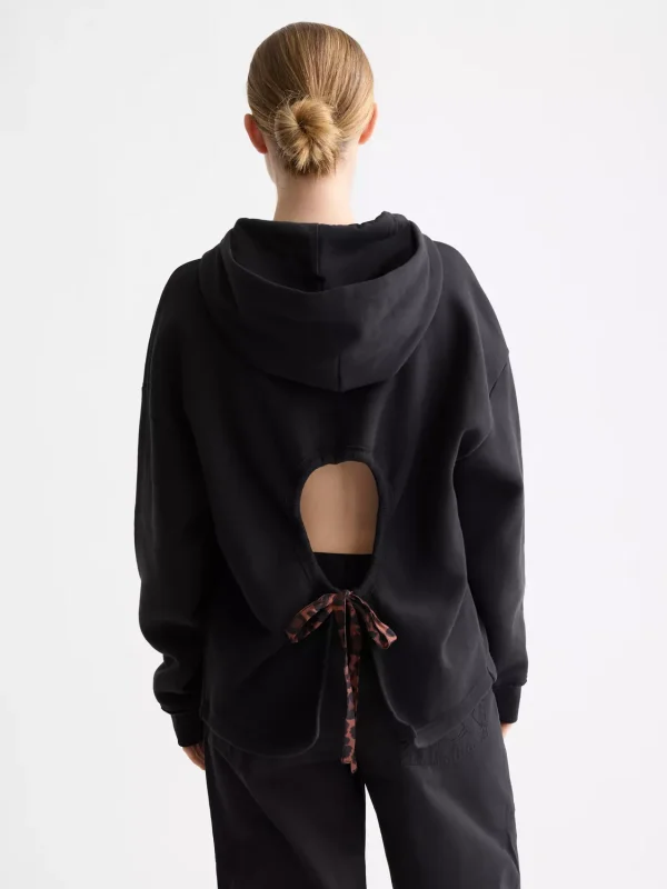 New Collection SCOTCH & SODA HOODIE WITH OPEN BACK