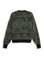New collection SCOTCH & SODA JACQUARD V NECK PULLOVER