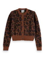 New collection SCOTCH & SODA FUZZY JACQUARD CARDIGAN