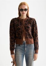 New collection SCOTCH & SODA FUZZY JACQUARD CARDIGAN