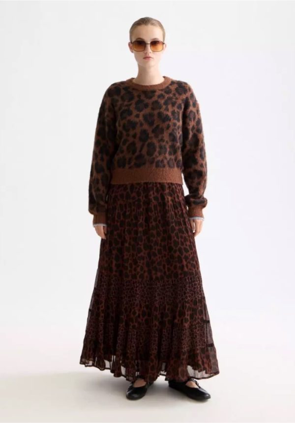 New Collection SCOTCH & SODA FUZZY JACQUARD PULLOVER