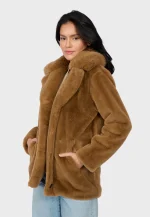 New collection OAKWOOD KANDA NUTS FAUX FUR JACKET