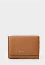 New Collection MICHAEL KORS BRYANT MEDIUM PEBBLED LEATHER WALLET