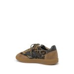 New Collection ASH SUNSET CALF SUEDE FANDANGO PONY LEOPARD MILITARY