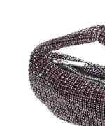 New Collection TED BAKER CRYSTOL MINI CRYSTAL SLOUCHY HOBO BAG