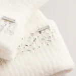 New Collection TED BAKER KERIIS SCARF AND BEANIE SET IN CREAM