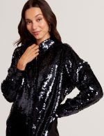 New collection TED BAKER JESIA OVERSIZED SEQUIN SHIRT