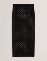New Collection TED BAKER KEATA FITTED HOT MIX FIX MIDI SKIRT