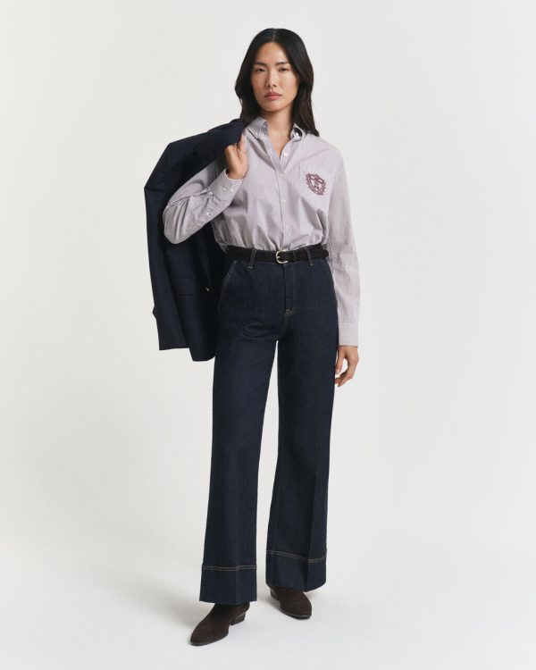 New Collection GANT RELAXED FIT CLASSIC POPLIN GRAPHIC SHIRT