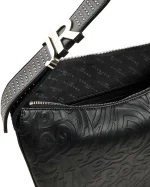 New Collection JOHN RICHMOND CLIARE SHOULDER BAG WITH A DESIGN ENGRAVED WITH SOPHISTICATED DETAILS
