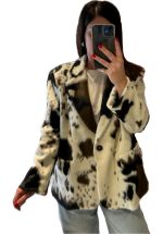 New collection PHILIA LOFT FAUX FUR BLAZER