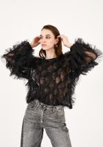 New collection PHILIA LOFT RUFFLED TOP
