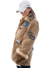 New Collection AYIOS RACHO JACKET WITH FUR