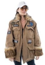 New Collection AYIOS RACHO JACKET WITH FUR