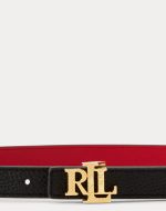 Accessories LAUREN RALPH LAUREN LOGI REVERSIBLE PEBBLED SKINNY BELT