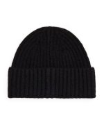 Accessories LAUREN RALPH LAUREN EMBROIDERED LOGO CABLE KNIT BEANIE