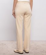 Clothes TWINSET  BEIGE PANTS WITH LOGO