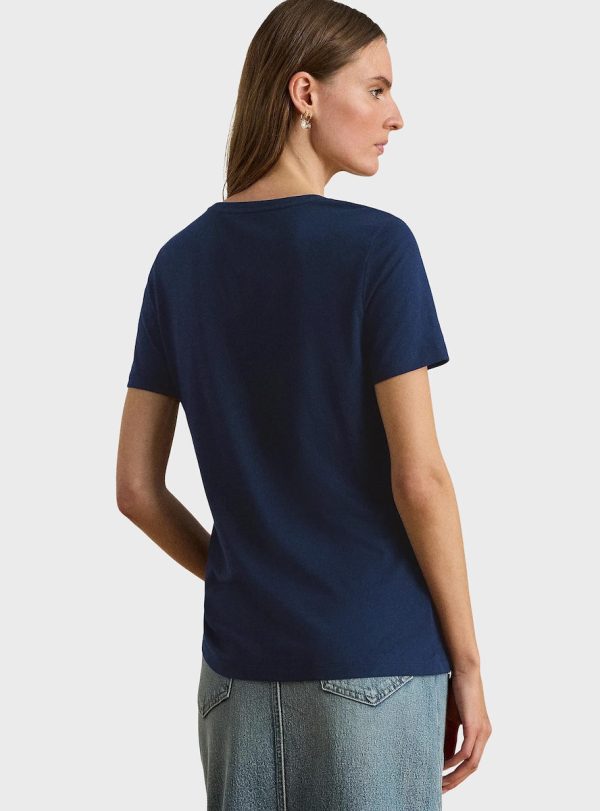 New Collection LAUREN RALPH LAUREN KATLIN SHORT SLEEVE T-SHIRT