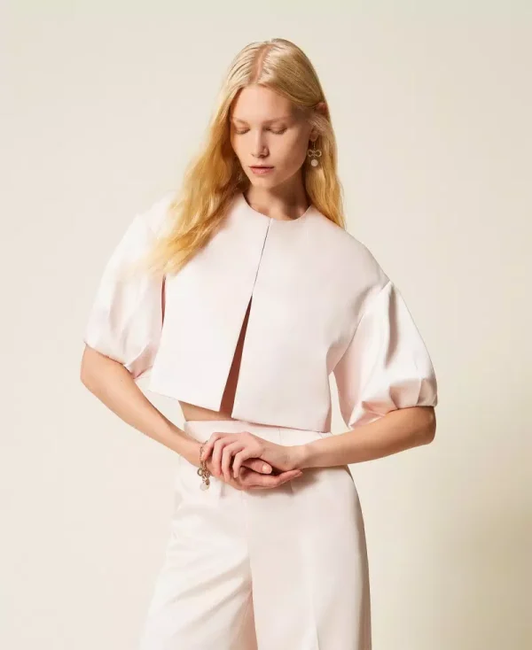 Clothing TWINSET DUCHESSE CROPPED JACKET